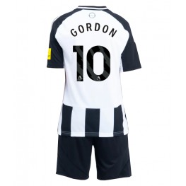 Newcastle United Anthony Gordon #10 Thuis tenue Kids 2024-25 Korte Mouw (+ Korte broeken)